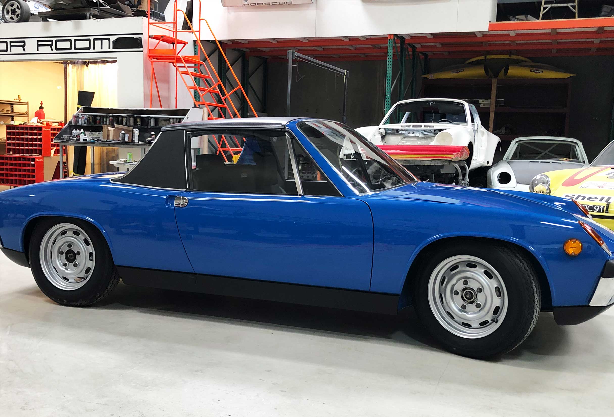 1970 Porsche 914-6 Blue